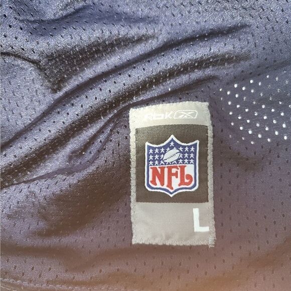 CHICAGO BEARS NAVY BLUE Reebok NFL Jersey Size L - Picture 3 of 3
